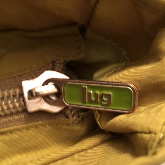 LUG STREETCAR SHORT TOTE SHOULDER HANDBAG PURSE GREEN - #OS009 - Picture 14 of 15